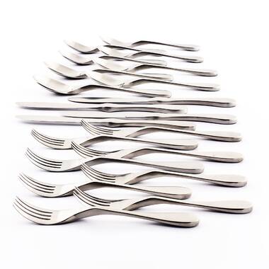 Oneida Satin Sand Dune 45 Piece Flatware Set, Service for 8